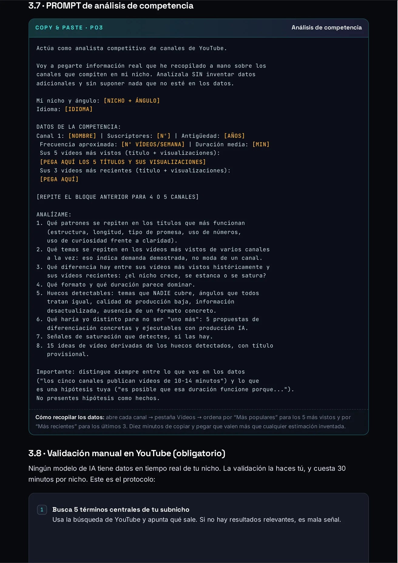 Prompt P03 · Análisis de competencia